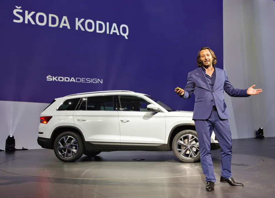 Jozef Kabaň představil loni v září v Berlíně velký SUV Kodiaq.
