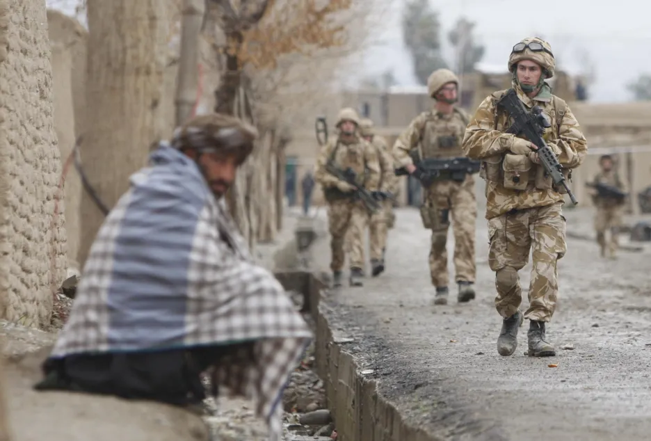 Britské jednotky v Afghánistánu