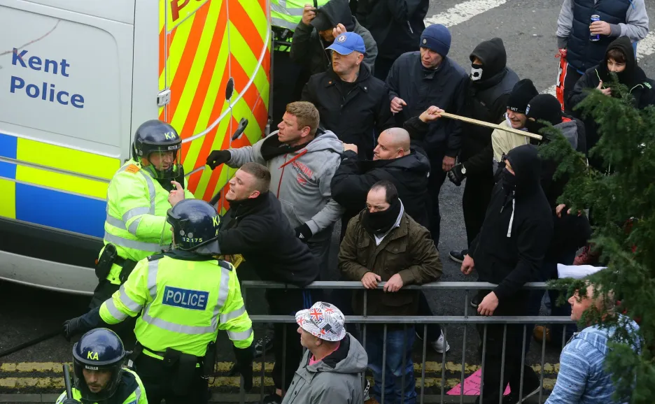 Střety v Doveru kvůli migrantům