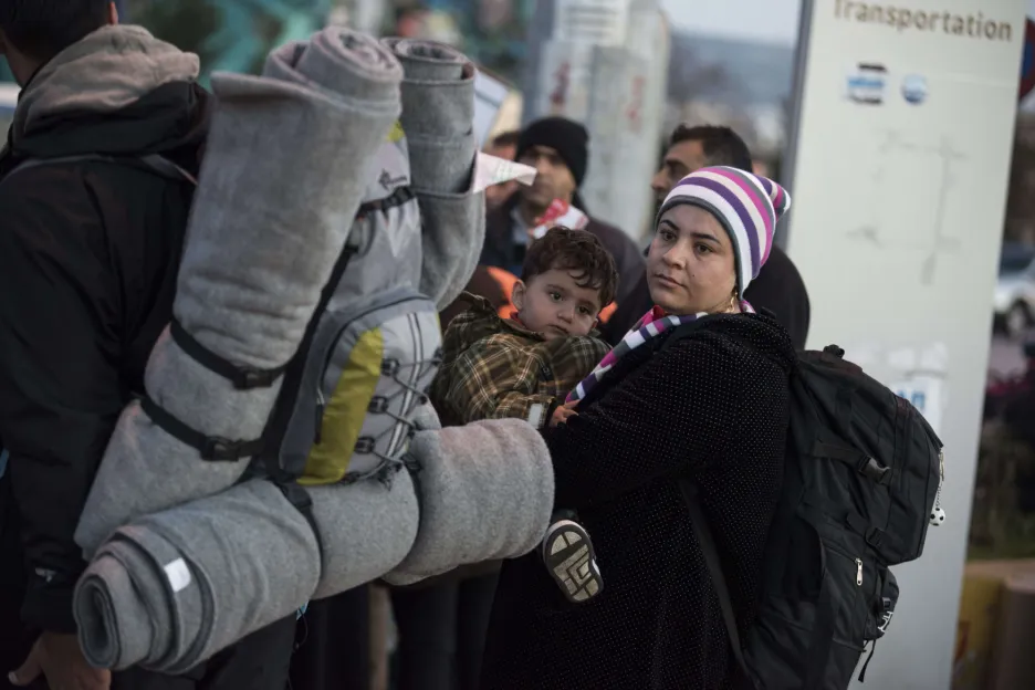 Uprchlíky tvoří ženy a děti