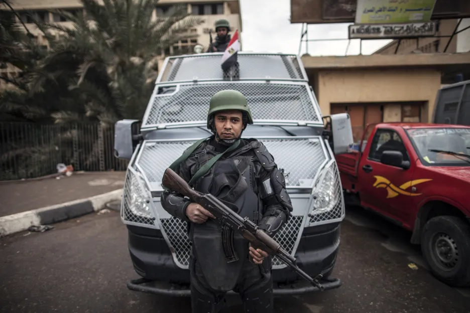 Policie v Egyptě