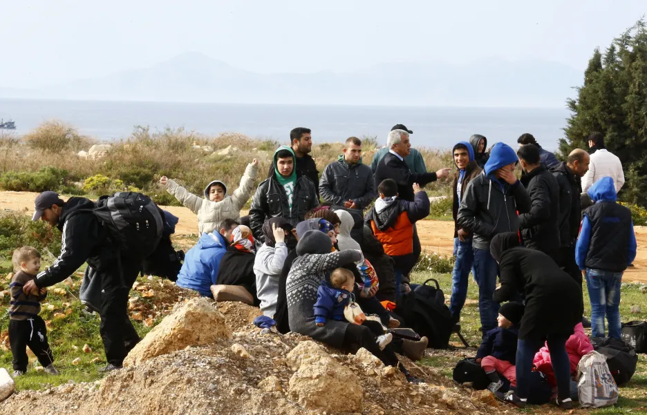 Uprchlíci zadržení Turky