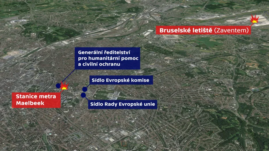 Výbuchy v Bruselu