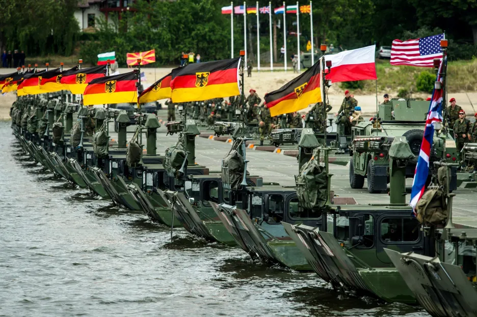 Vojenské cvičení NATO v Polsku