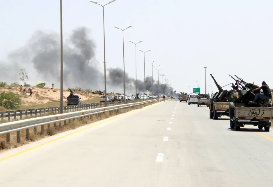 Boje v Libyi