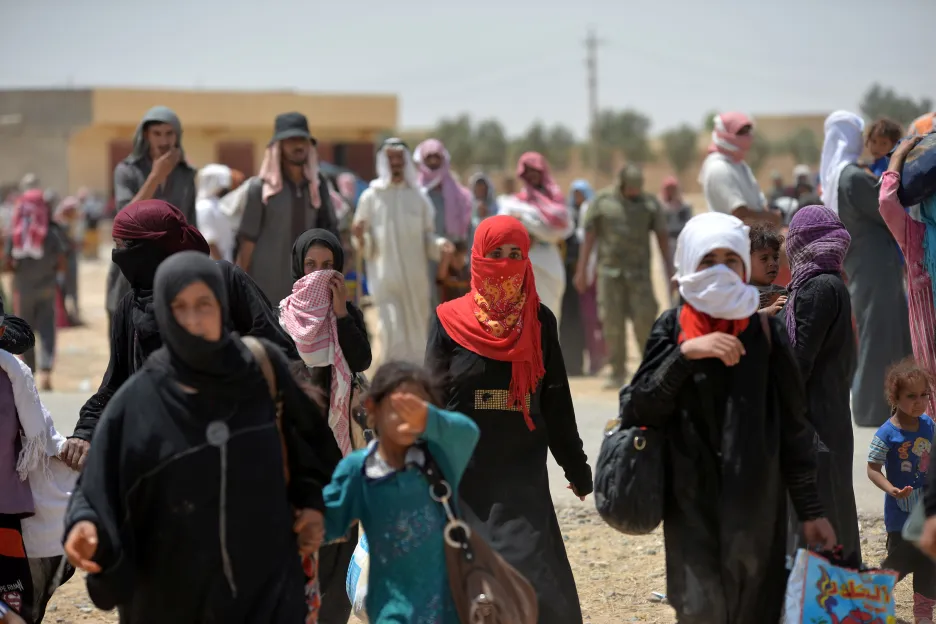 Iráčané prchají před Islámským státem
