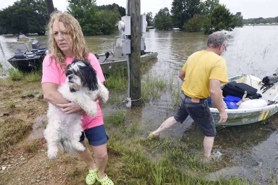 Záplavy v Louisianě