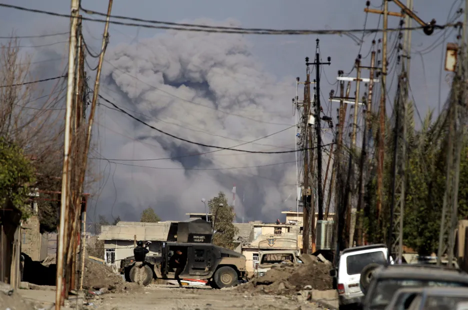 Boj o západní Mosul