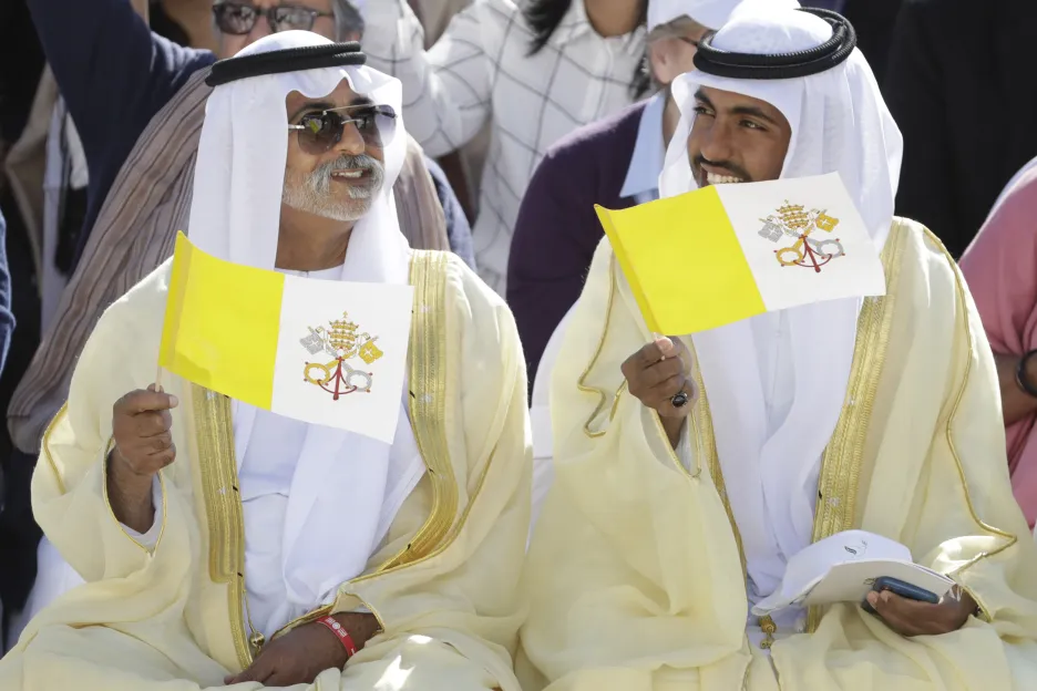 Spojené arabské emiráty uvítaly papeže Františka
