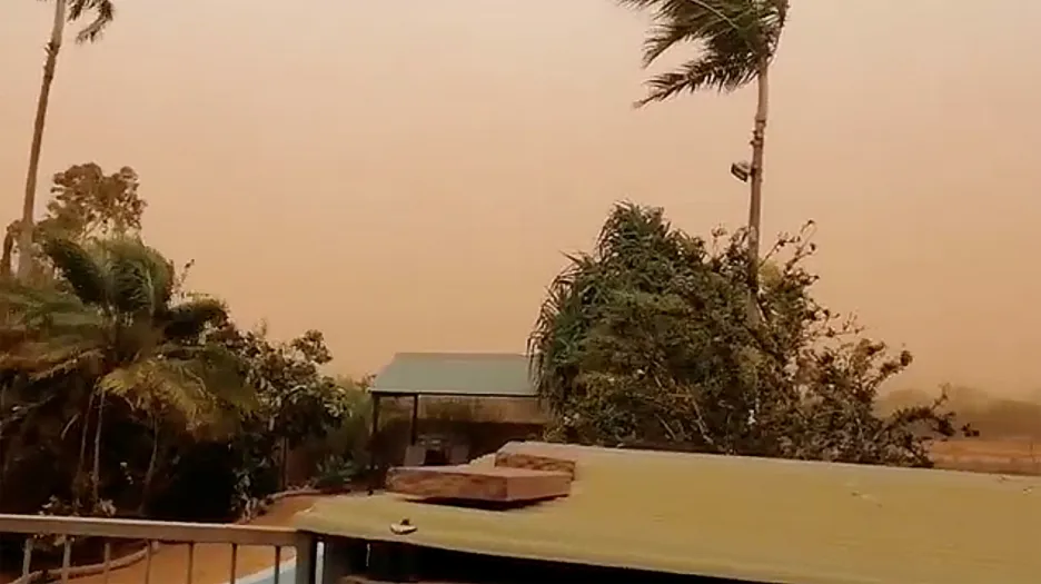 Západní Austrálii postihla silná bouře