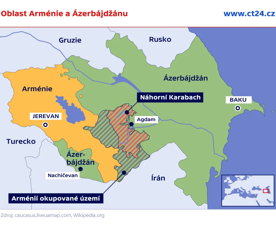 Oblast Arménie a Ázerbájdžánu