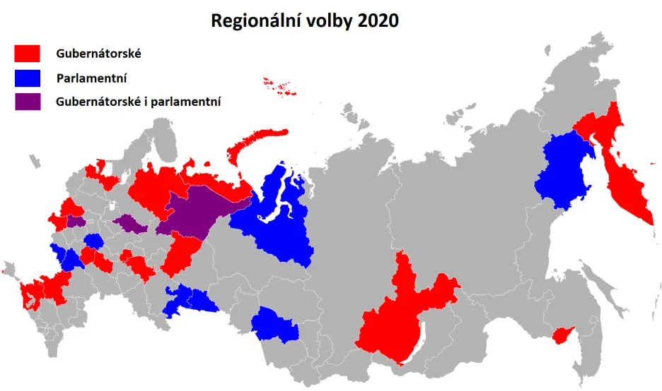 Ruské regionální volby 2020