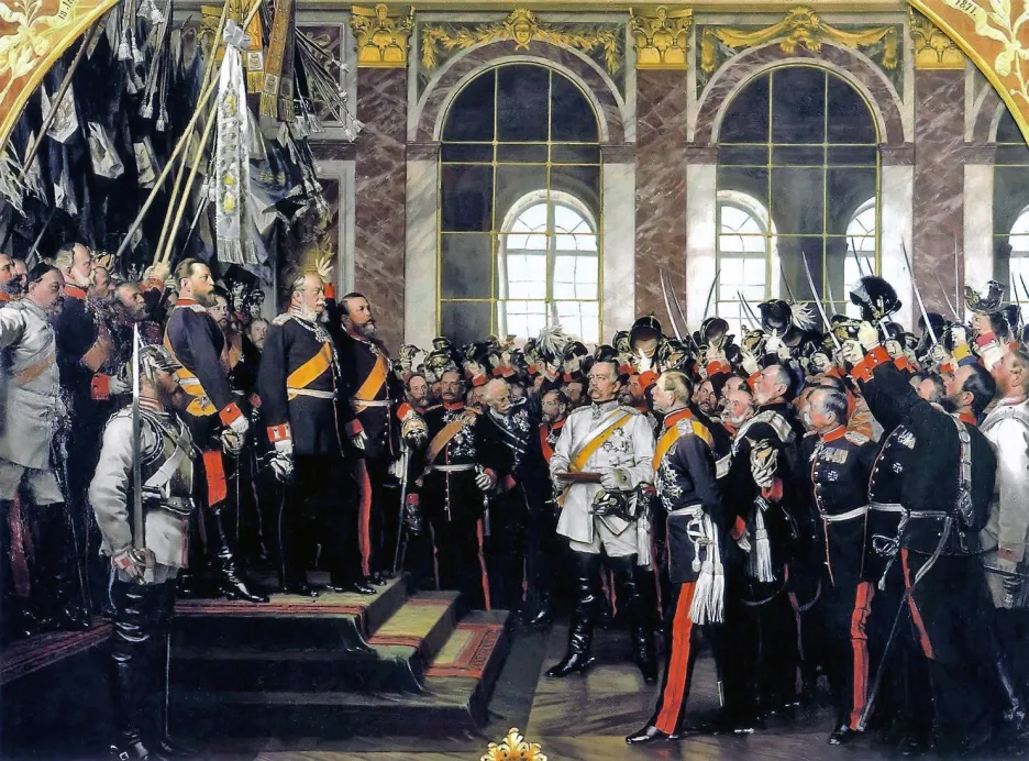 Vyhlášení Německého císařství