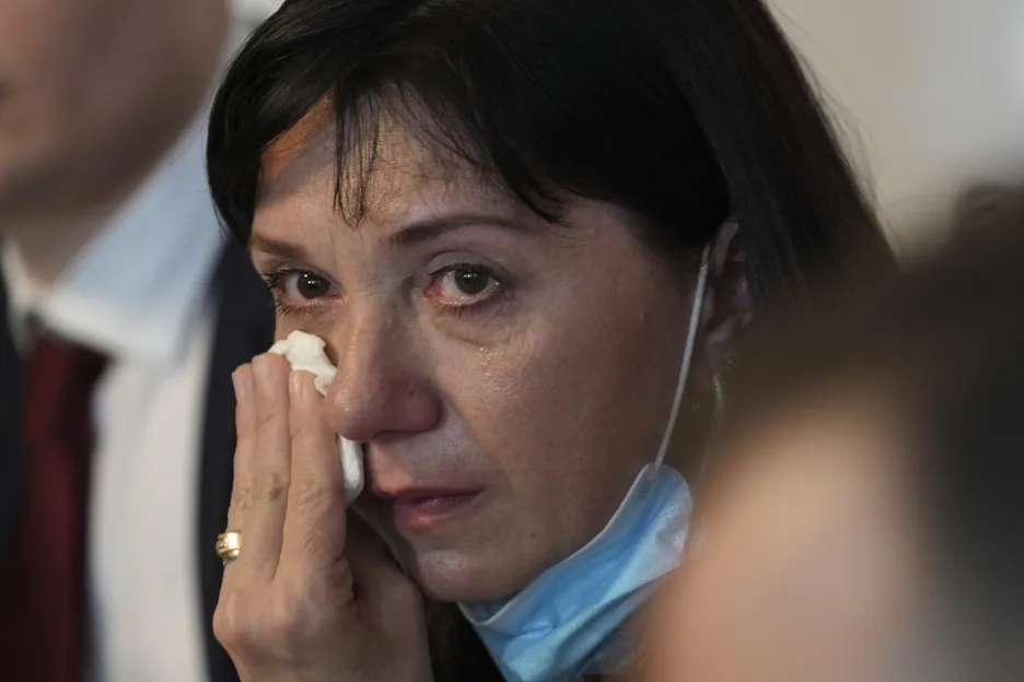 Matka zadrženého novináře Natalija Pratasevičová