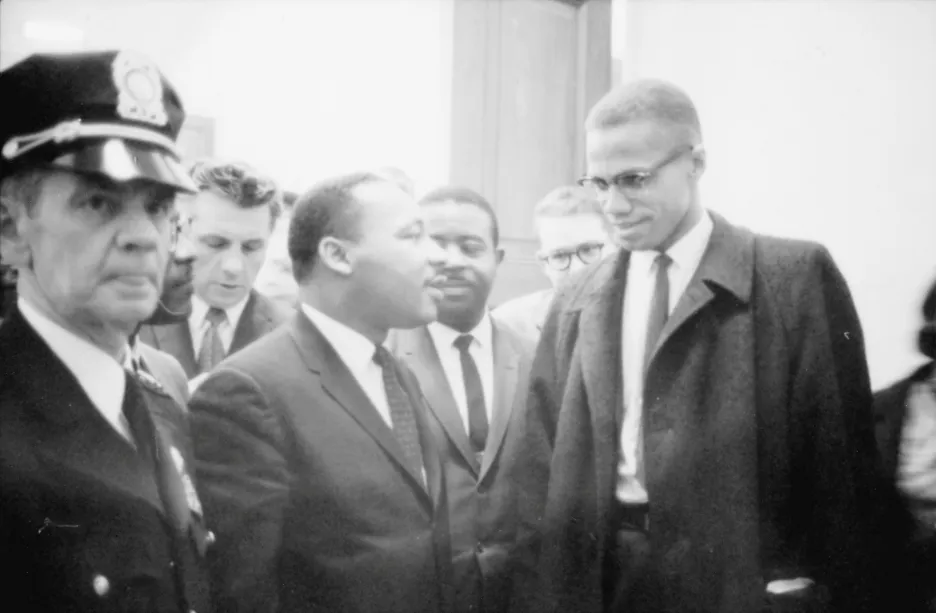 Martin Luther King Jr. a Malcolm X