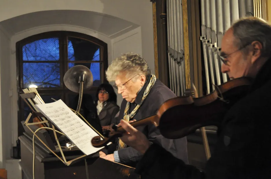 Vánoční koncert v kostele sv. Kateřiny  v obci Obora