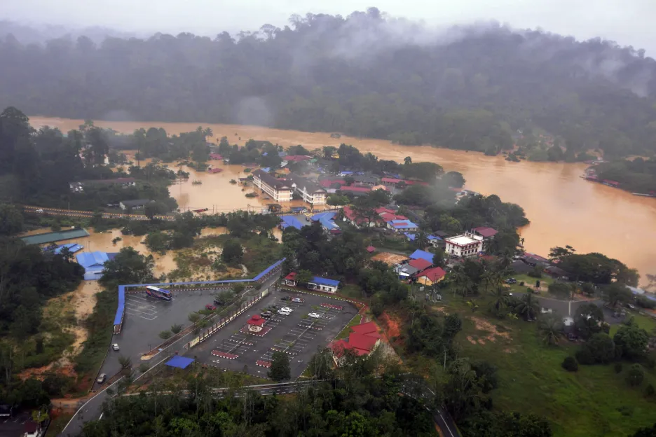 Záplavy v Malajsii