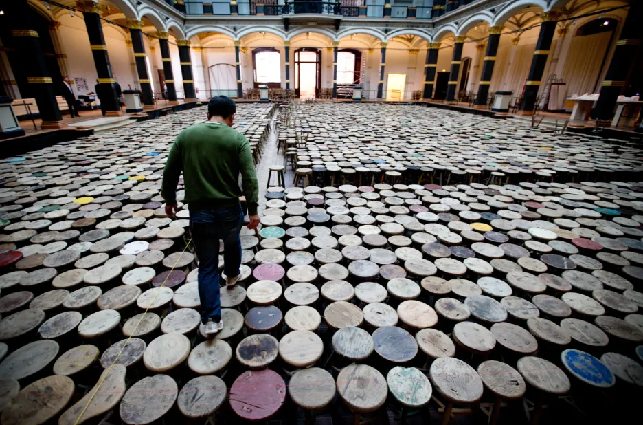 Výstava Aj Wej-weje v Berlíně