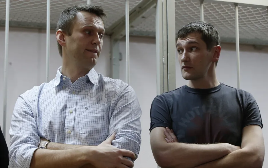 Alexej Navalnyj a jeho bratr Oleg