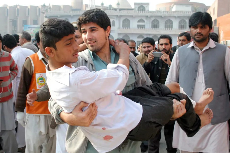 Útok na školu v Pákistánu