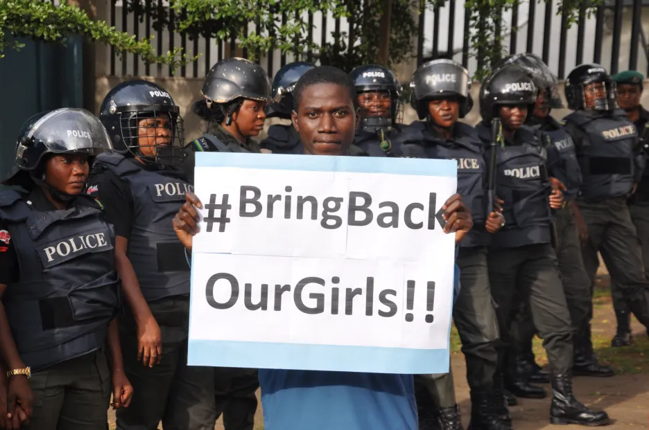 Kampaň na záchranu nigerijských školaček