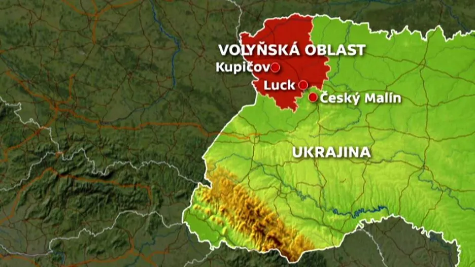 Volyňská oblast na Ukrajině
