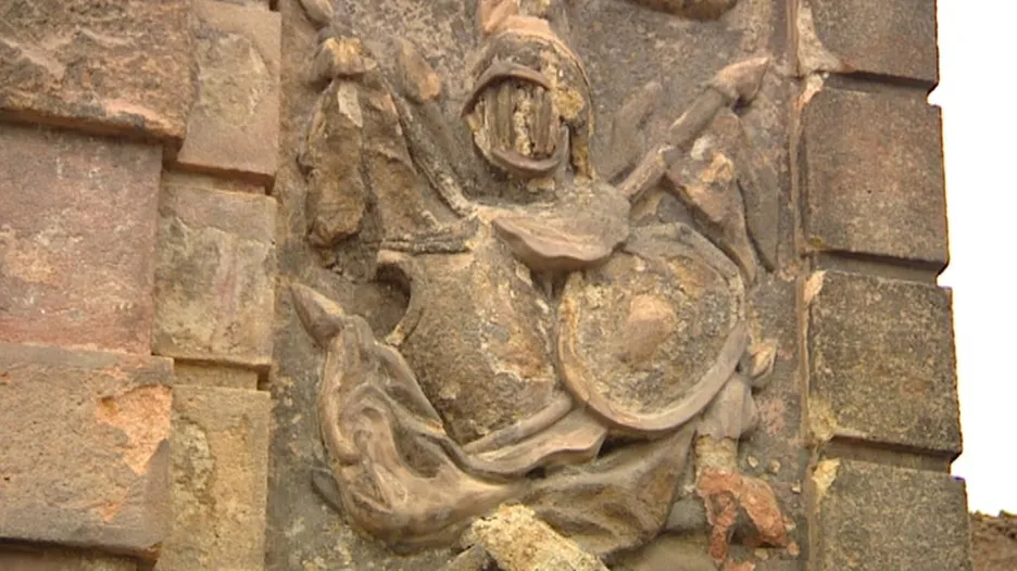 Detail z Písecké brány