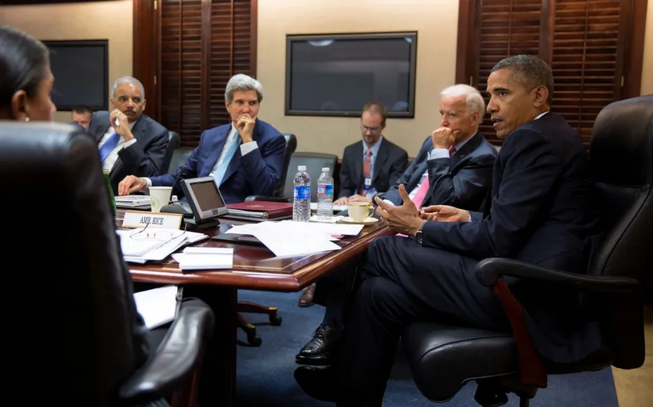 Barack Obama diskutuje o situaci v Sýrii