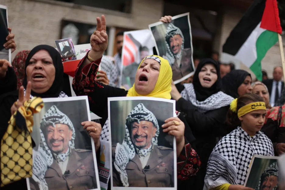 Desáté výročí úmrtí Jásira Arafata
