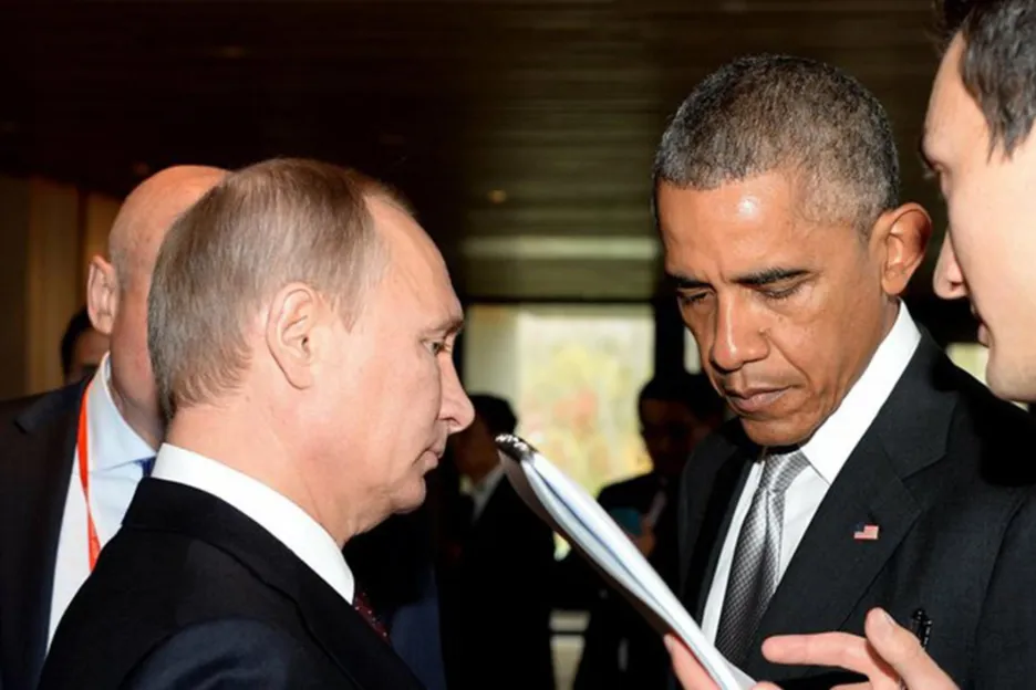 Putin a Obama na summitu APEC