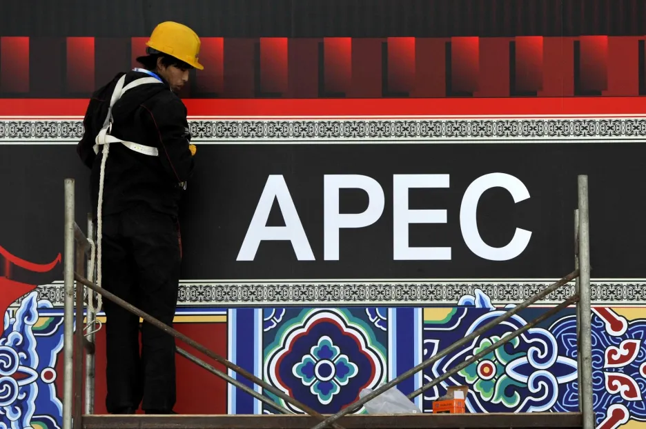 Přípravy na summit APEC v Číně