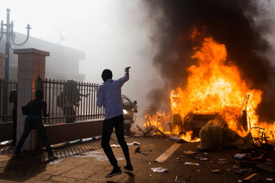 Nepokoje v Burkina Fasu