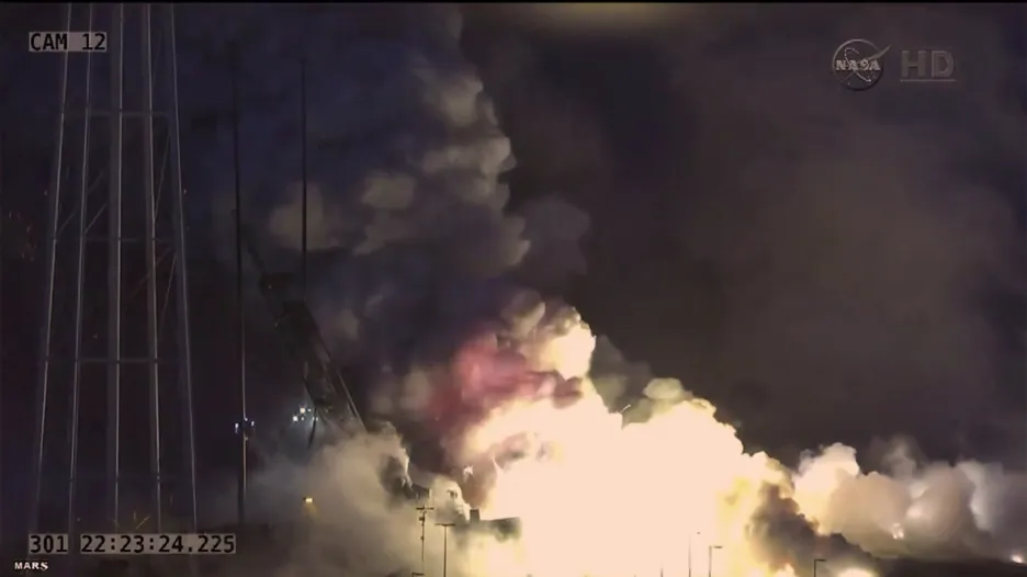 Exploze rakety Antares
