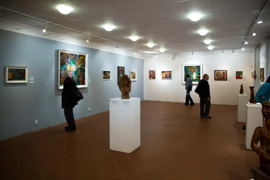Výstava Rudolfa Dzurka v Muzeu romské kultury