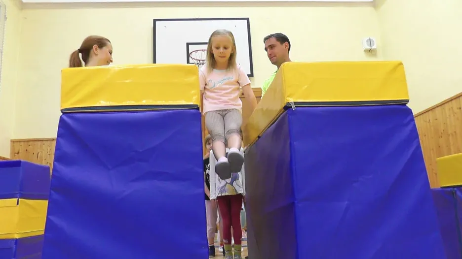 Gymnastické cvičení pro děti v Boskovicích