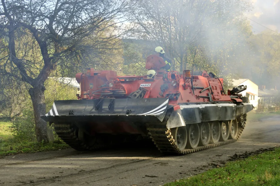 Vyprošťovací tank