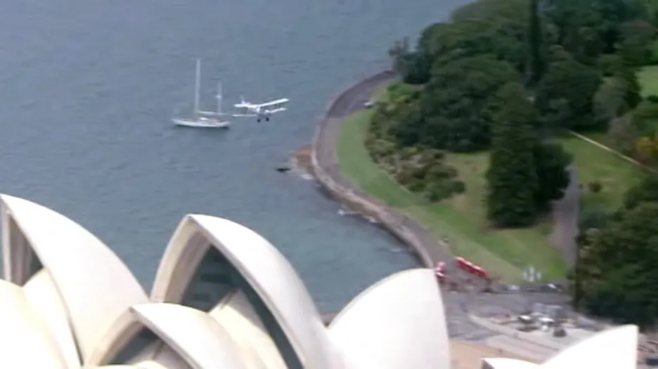 Válečné dvouplošníky nad Sydney