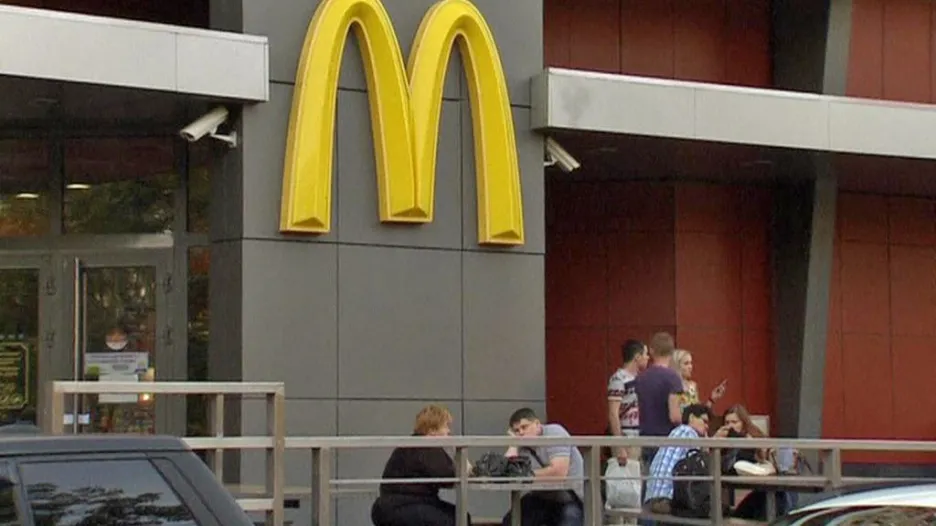 Uzavřená moskevská restaurace McDonald's