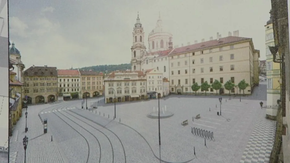 Malostranské náměstí - návrh nové podoby
