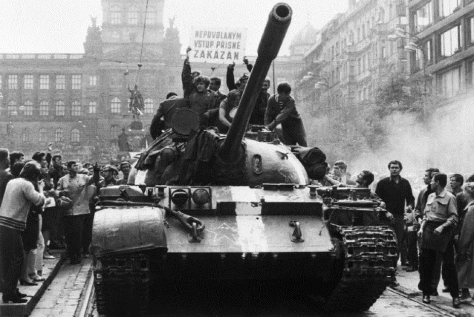 Srpen 1968 v pražských ulicích