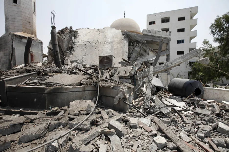 Izraelské bombardování Gazy