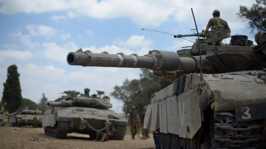 Izraelské tanky se připravují na další ofenzivu směr Gaza