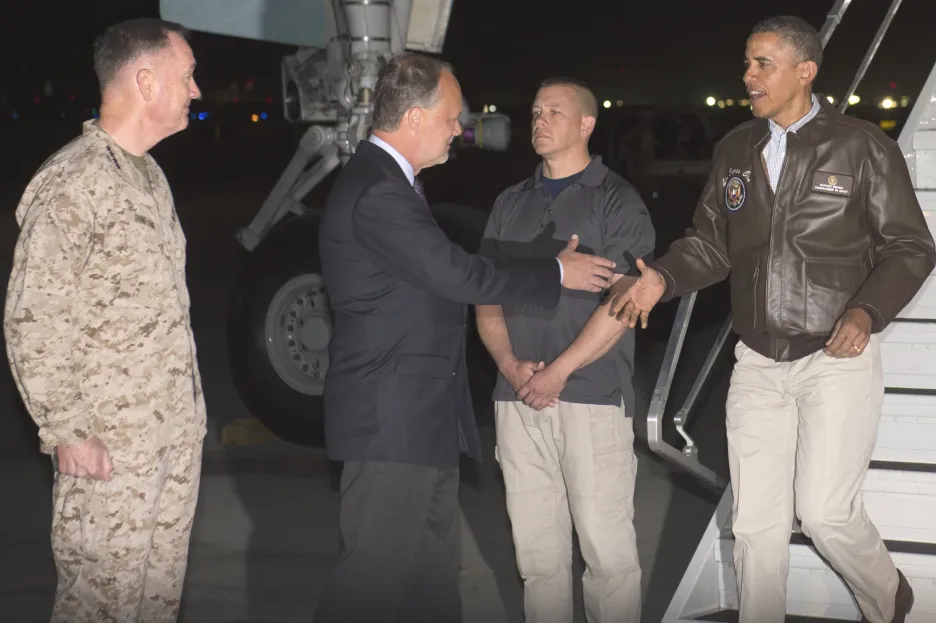 Barack Obama přiletěl do Afghánistánu