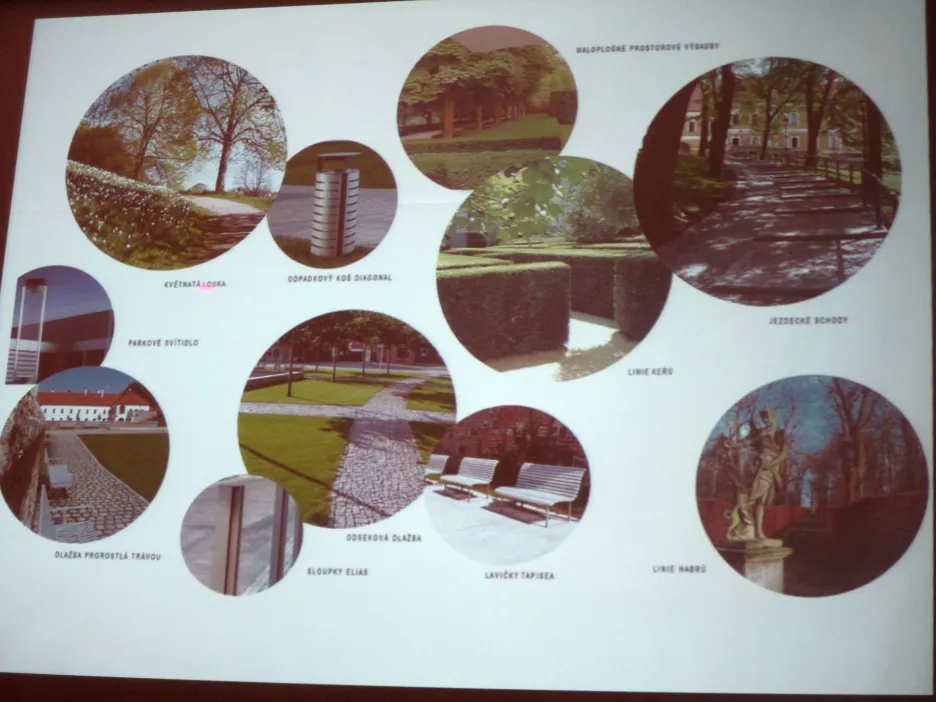 Z besedy o architektonickém řešení parku v Boskovicích