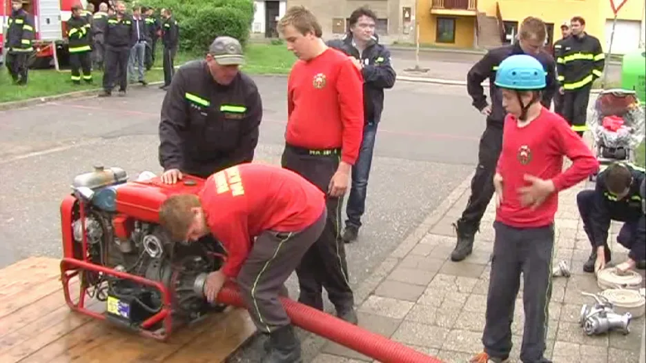 Okrsková soutěž dobrovolných hasičů z Boskovicka