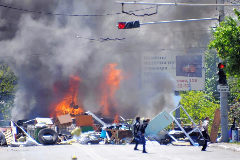 Boje v Mariupolu