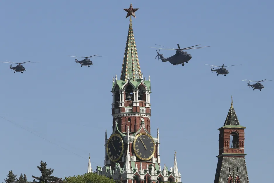 Vojenská přehlídka v Moskvě