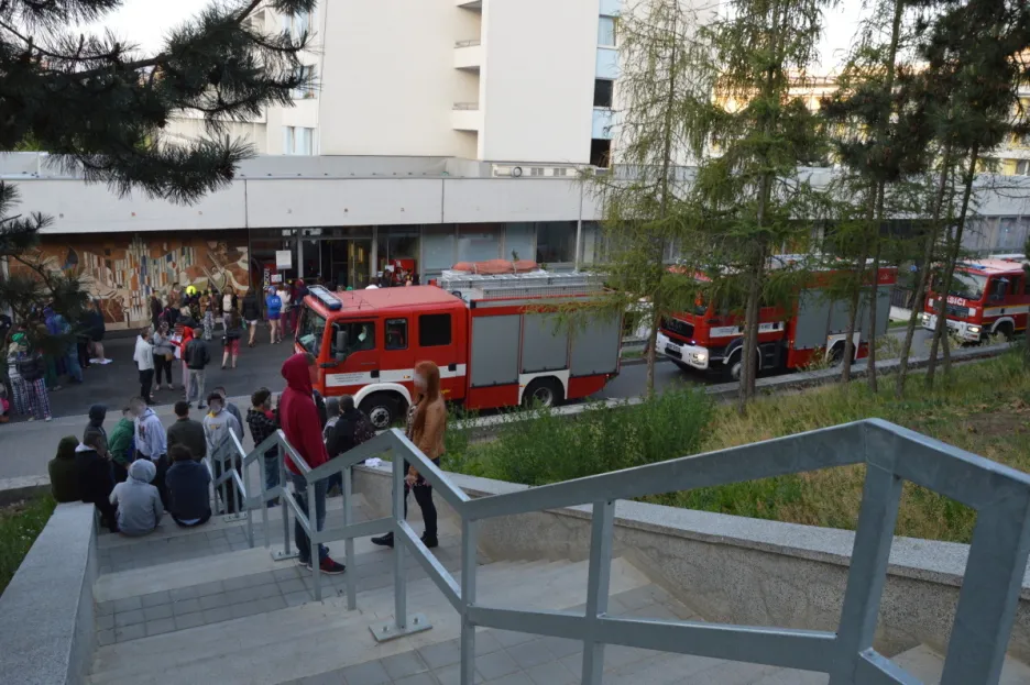 Požár vysokoškolských kolejí Vinařská