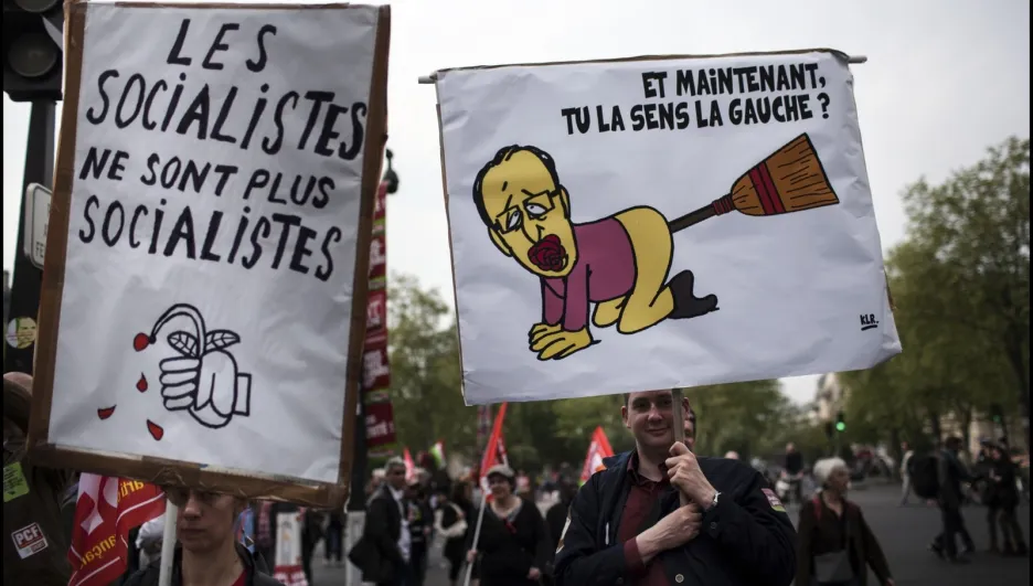 Protest Francouzů proti úsporným opatřením