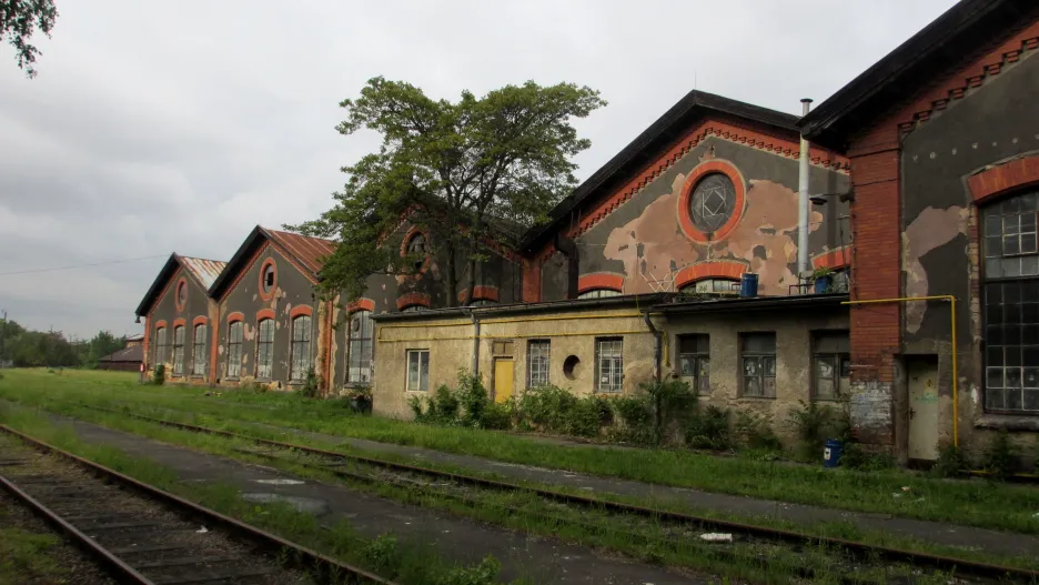 Bývalé železniční opravny a strojírny v Praze Bubnech